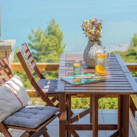 Crystal Beach Villa Chalkida Ngoại thất bức ảnh