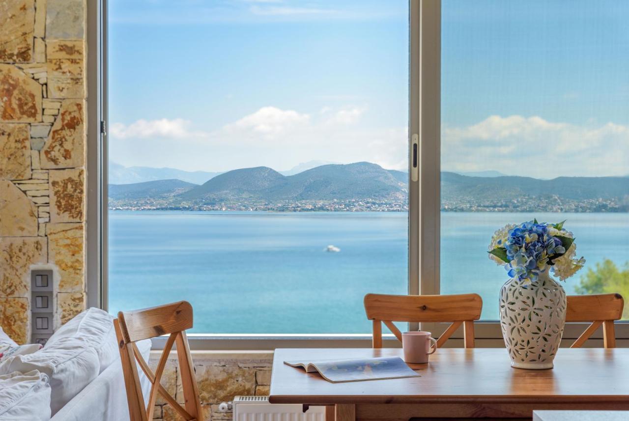 Crystal Beach Villa Chalkida Ngoại thất bức ảnh