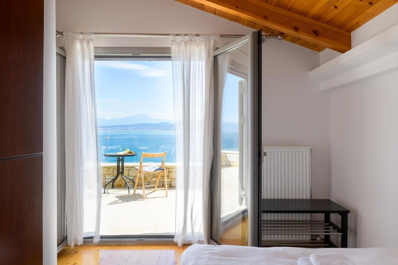 Crystal Beach Villa Chalkida Ngoại thất bức ảnh