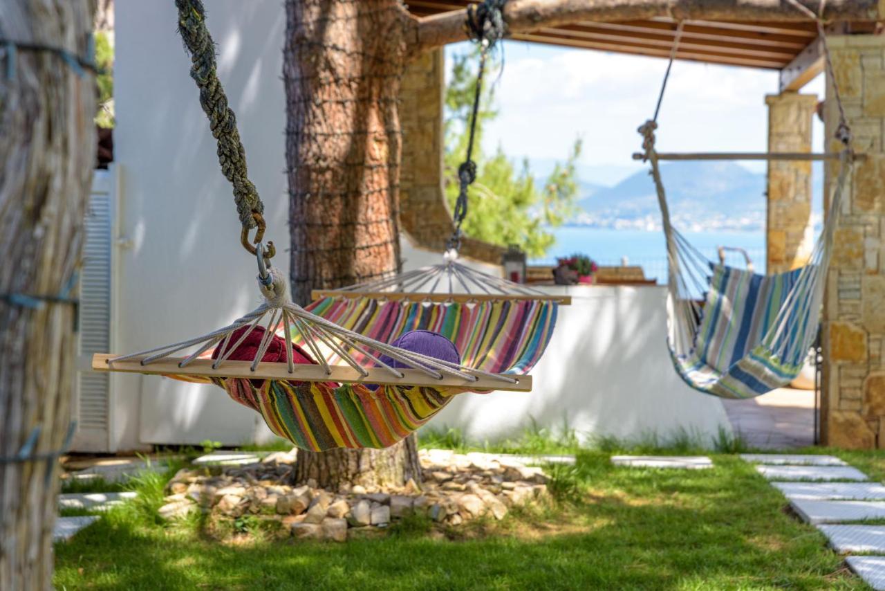 Crystal Beach Villa Chalkida Ngoại thất bức ảnh