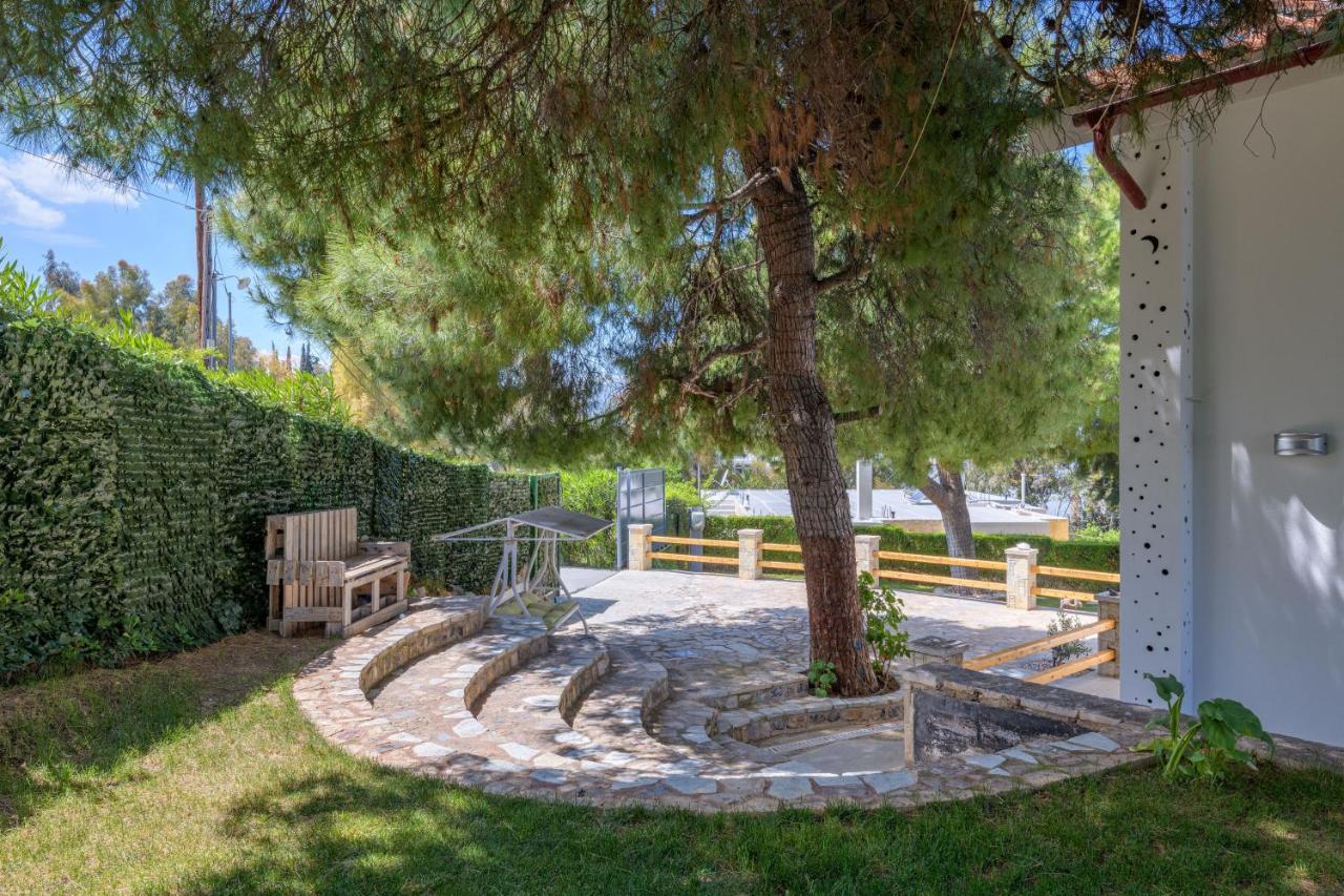 Crystal Beach Villa Chalkida Ngoại thất bức ảnh