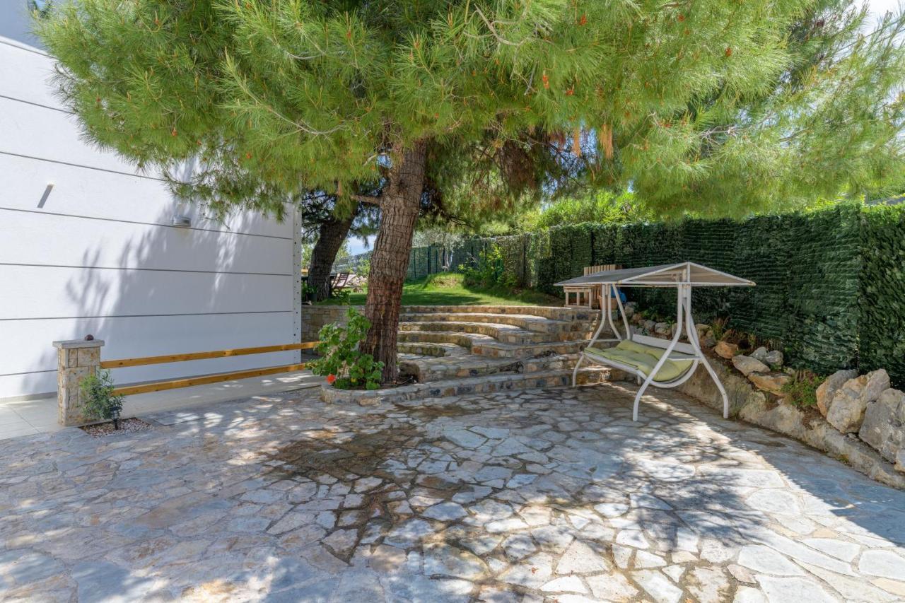 Crystal Beach Villa Chalkida Ngoại thất bức ảnh