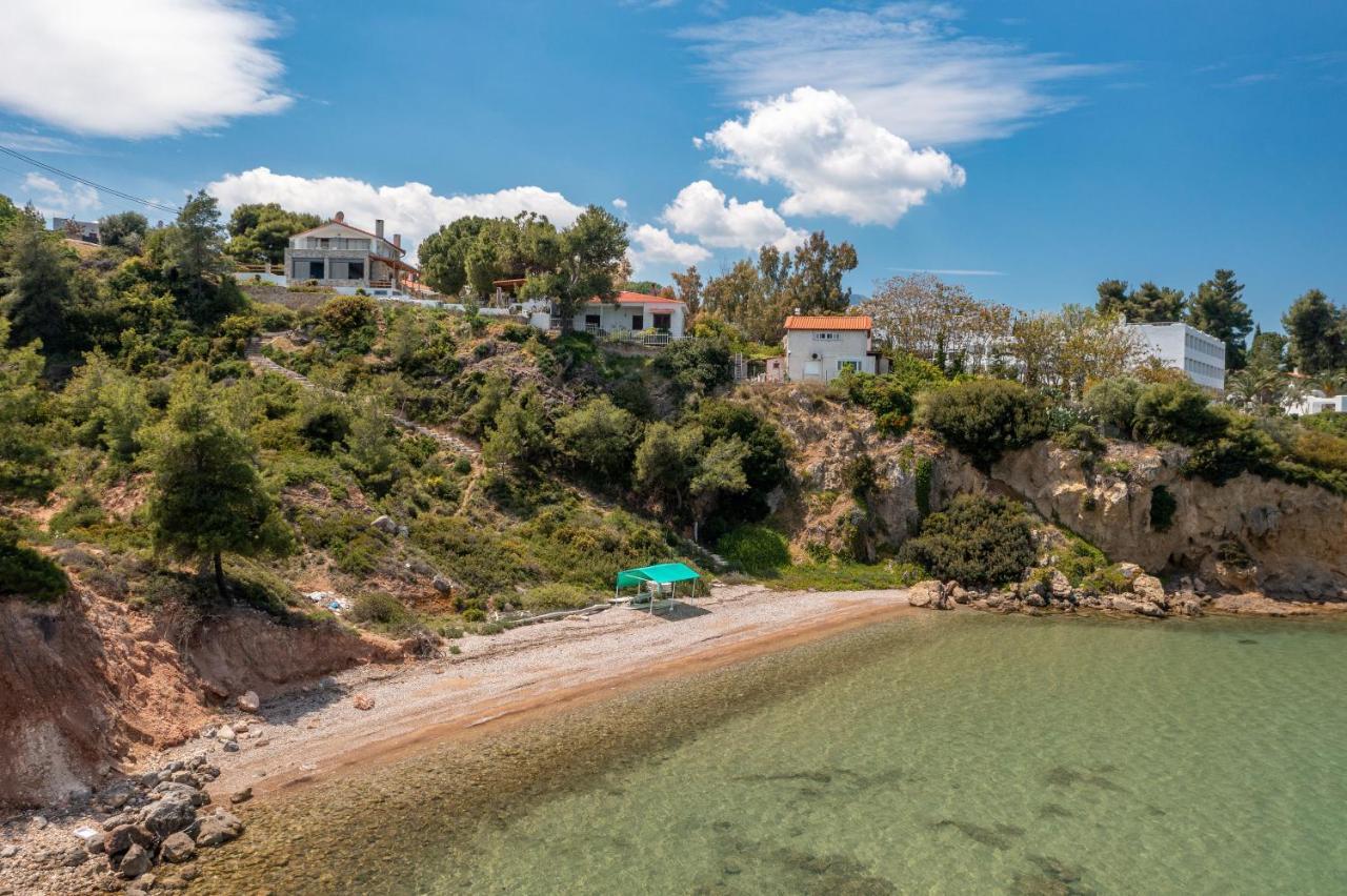 Crystal Beach Villa Chalkida Ngoại thất bức ảnh